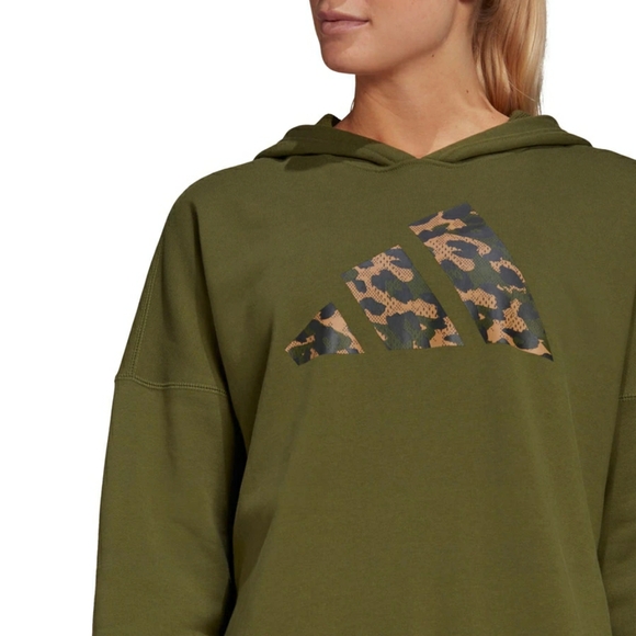 Adidas Leopard BOS Hoodie - Picture 2 of 5